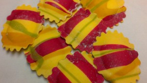 Ron's amazing Easter Egg Ravioli